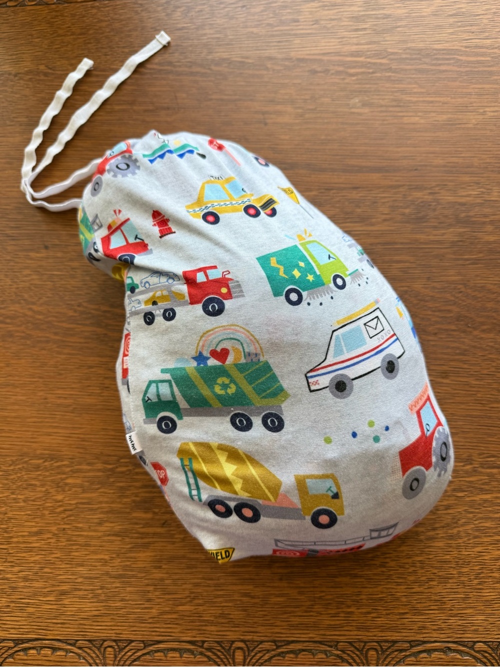 Little Sleepies Twin Sheet- “Community Cars”